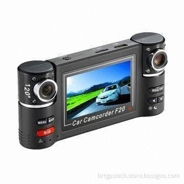 Car DVR with Dual Camera and 2.7-inch LED Screen